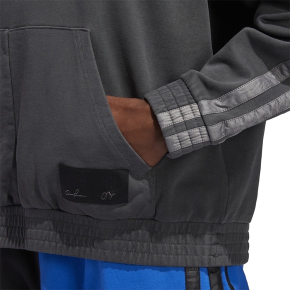 Adidas James Harden x Daniel Patrick Hoodie FR5759 (Black Linen) - Picture 3 of 5